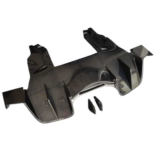 Carbon Fiber Rear Diffuser Kit for McLaren 650S MP4-12C 675LT - Spoiler, Side Skirts, Vents, Lip