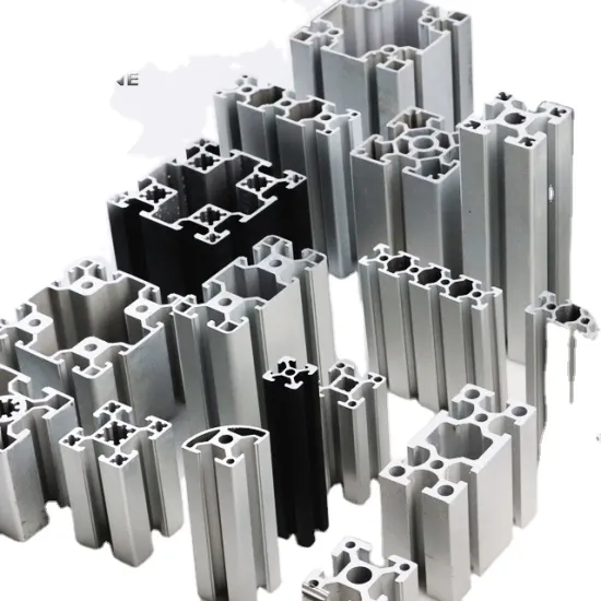 Aluminium Alloy Sections 80x80 | T-slotted Aluminium Extrusion 8080 with 3 Slot Profile