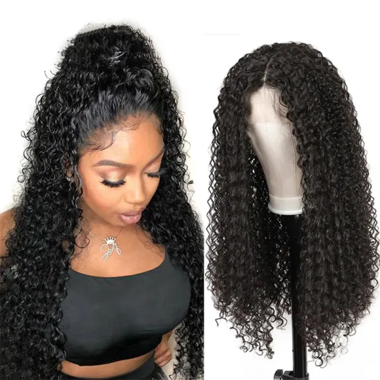 Wholesale Virgin Cuticle Aligned Hair Human Hair Weave Bundles Hair, 100% Kinky Curly Virgin Peruvian 10a 11a 12a Grade 40 Inch