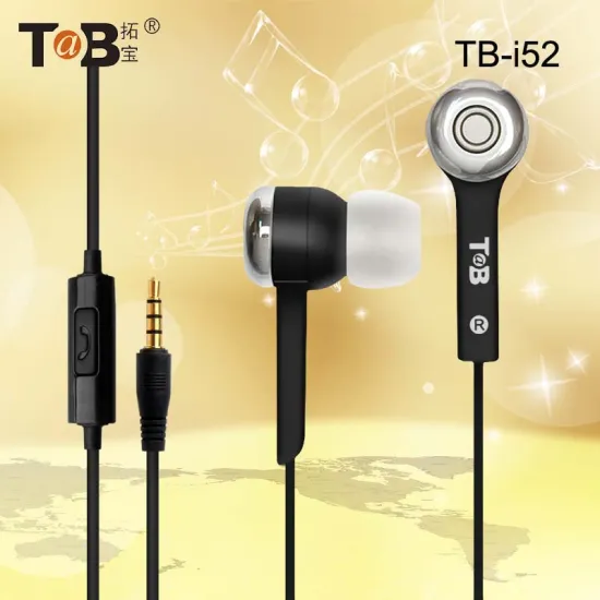 Private label OEM super bass cheap in-ear durable earbuds with microphone for cell phone