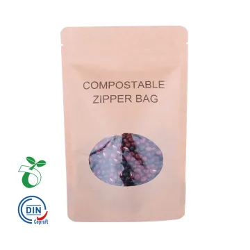 Eco-Friendly Compostable Biodegradable Kraft Paper Bag
