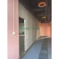 Movable sound proof foldable partition wall