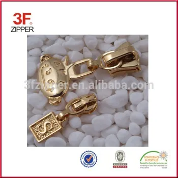 Metal Zipper Slider Fashion