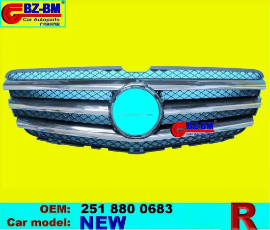 Diamond Grille for Mercedes Benz W212/W213/W205/W164/W166/W204/GTR R 2518800683