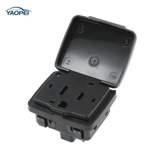 BC3Z-19N236-A Center Console Rear AC Power Outlet Socket Plug for Ford F-250 2011-2014 110V 150W