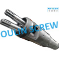 45/90 Twin Conical Screw and Barrel for PVC Machine