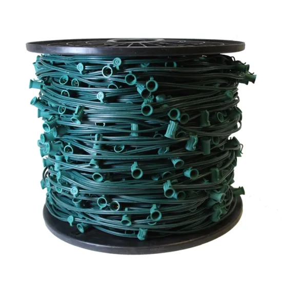 C9 Spool Light String 1000' Green Cable