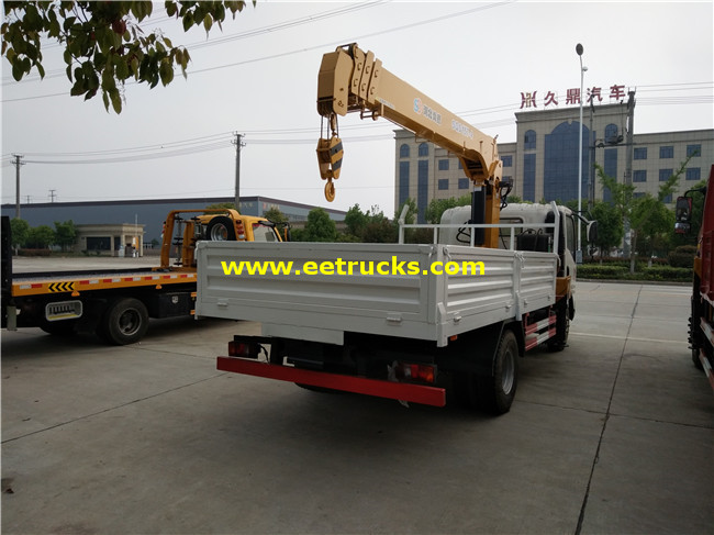 HOWO Lattice Boom Truck mounted Cranes