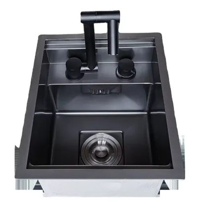 Black Nano Kitchen Sink