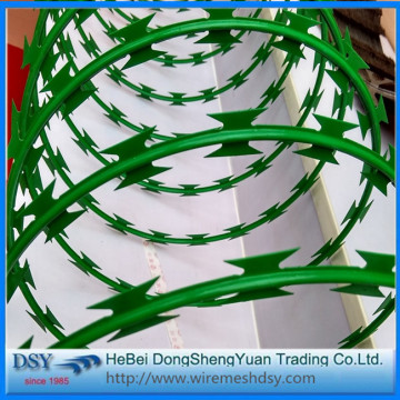 Galvanized Concertina Razor Barbed Wire Coil