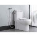 Kit de juego de rociador de bidet de inodoro de acero inoxidable doble