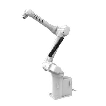 Koza 6-Achse Dual-Rotations-Roboterarm für Industrieventilkernbearbeitung