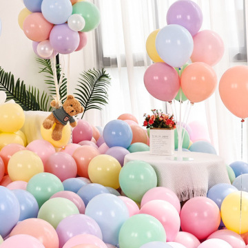 Macaron Colorful latex Balloons