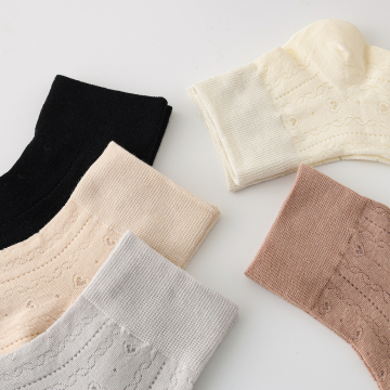 Chaussettes en soie en soie en cristal pour femmes