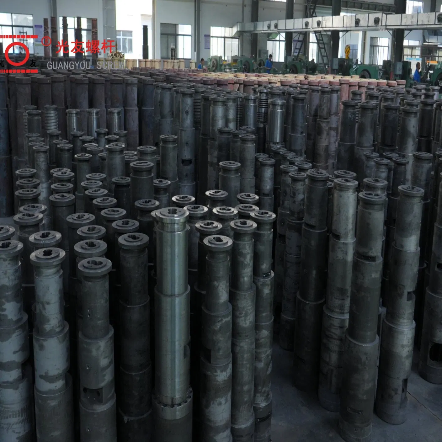 Bimetallic screw at bariles para sa mga tubo at profile ng PVC