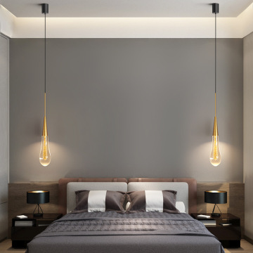 ديكور الذهب الشمالي الحديثة معلقة الثريات LED لغرفة الطعام