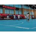 PVC IHF portable handball sports vinyl floor covering