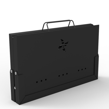Folding Steel Charcoal BBQ Grill for Outdoor Use