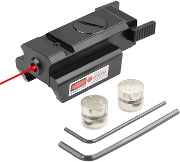 LUGER Red Dot Sight Laser, Fits 20mm Standard Rails