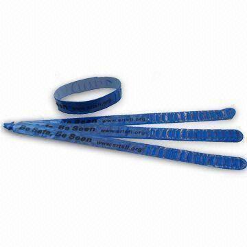 PVC Wristband, Customized Logos are Accepted, Ideal for Promotional Purposes
