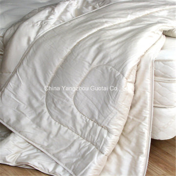 Wholesale White Washable Wool Summer Comforter Soft Quilt Cover