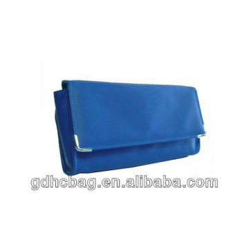 2013 Hot Sales Fashion Young Style Blue Long PU Wallet for young people