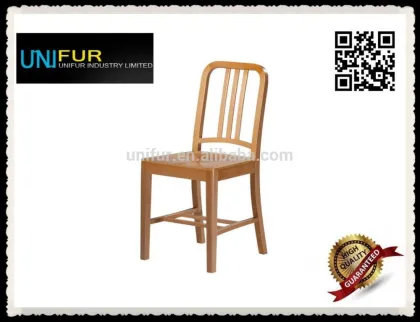 Replica Emeco modern dining furniture cheap Navy wooden chairs