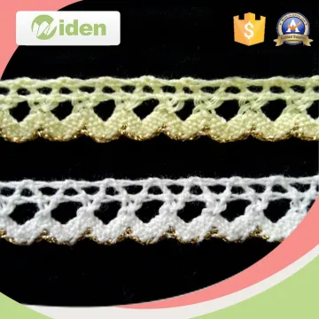 Bulk 1CM Scallop Cotton Crochet Lace Trim Wholesale