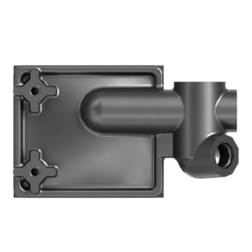 Bulldozer D8 oil cooler core 498-0714, hydraulic oil cooler 4980714