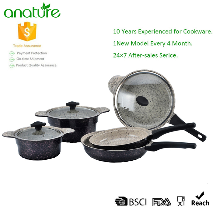 Newest Save Energy Die Cast Nonstick Cookware Sets