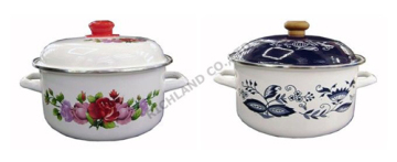 enamel pot