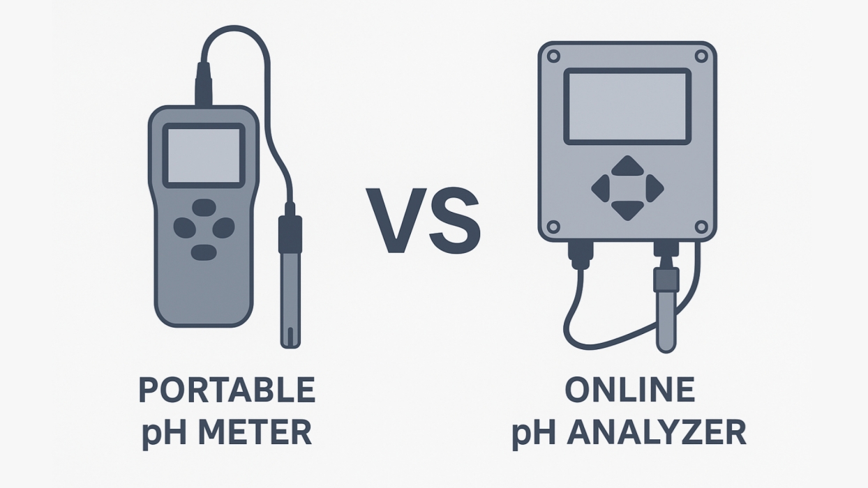 Portable pH Meters vs Online pH Analyzers