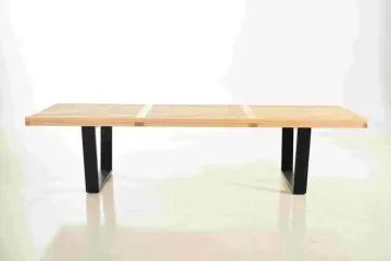 Modern Furniture Solid Wood Bench Coffee Table