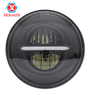 7 Inch LED Headlight Motorcycle Accessories - Daytime Running Lights