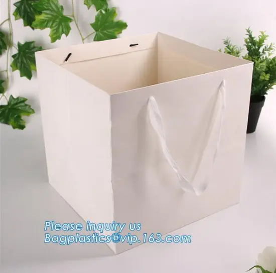 customization christmas gift Kraft paper bag, luxury craft gift carry shopping black kraft paper bag, Packaging Handle Paper Gif