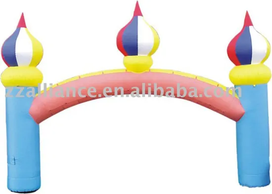 Inflatable advertisement arch gate archway