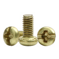 O interruptor combinado entalhado de bronze de Phillips parafusa a combinação de precisão Recessed parafusos terminais de bronze