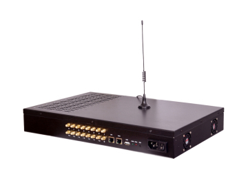 GSM VoIP Gateway Ets16X8g with 16ports and 128sims