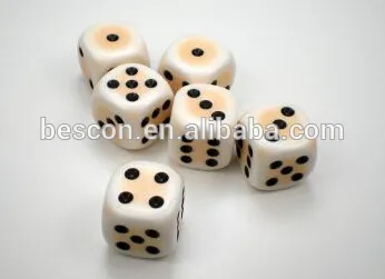 Crystal Caste Porcelain Dice