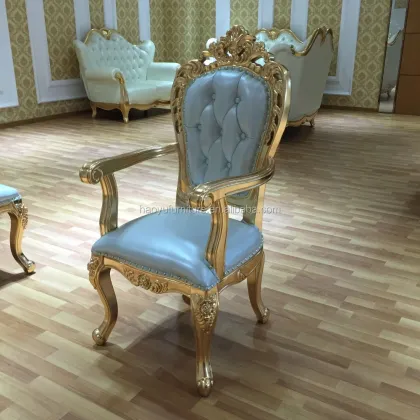 LC105 antique royal wood chair,antique chair