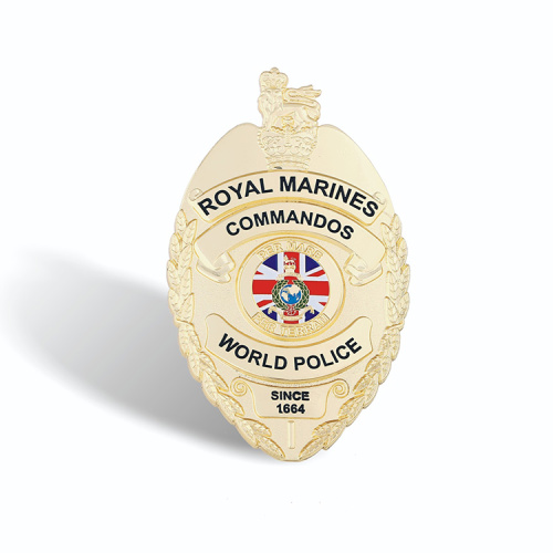 Metal High Quality Security Officer Badges Emblems