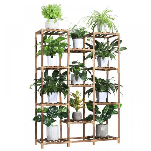 Flexible Combination Tall Plant Shelf Indoor