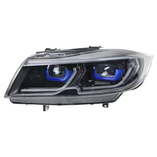 05-12 BMW 3 Series E90 Headlight Assembly: Old & New Modifications with LED Flow Turn Signal