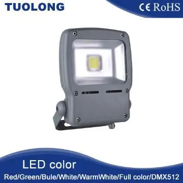 10-200W IP66 CE & RoHS high lumen  10w rechargable floodlight