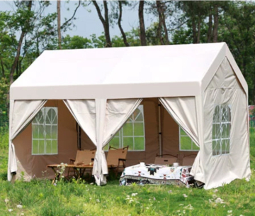 Waterproof White Outdoor Trade Show Tent for Camping Parties