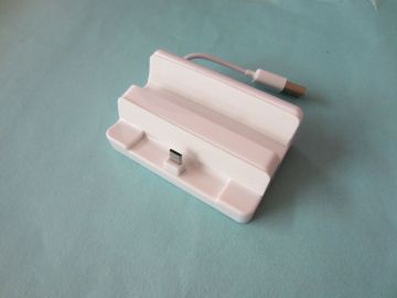 Desktop Mini Usb Phone Charger White Docking Station For Iphone Ipod Touch