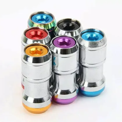 44mm Length Open Ended Steel Volk Racing Formula Wheel Lug Nuts by JDMotorsport88