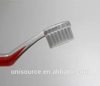 Soft childrens toothbrushes with clear handle