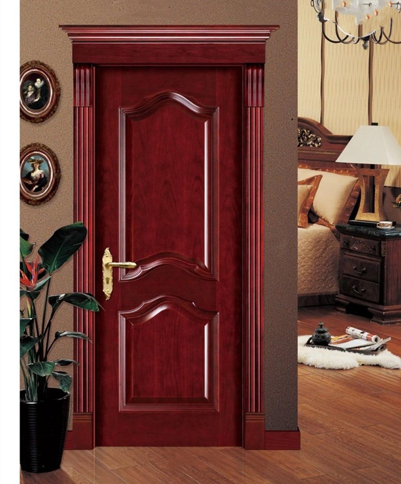 Solid Wooden Door For Entry