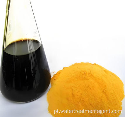 Sulfato férrico para tratamento de água e água limpa